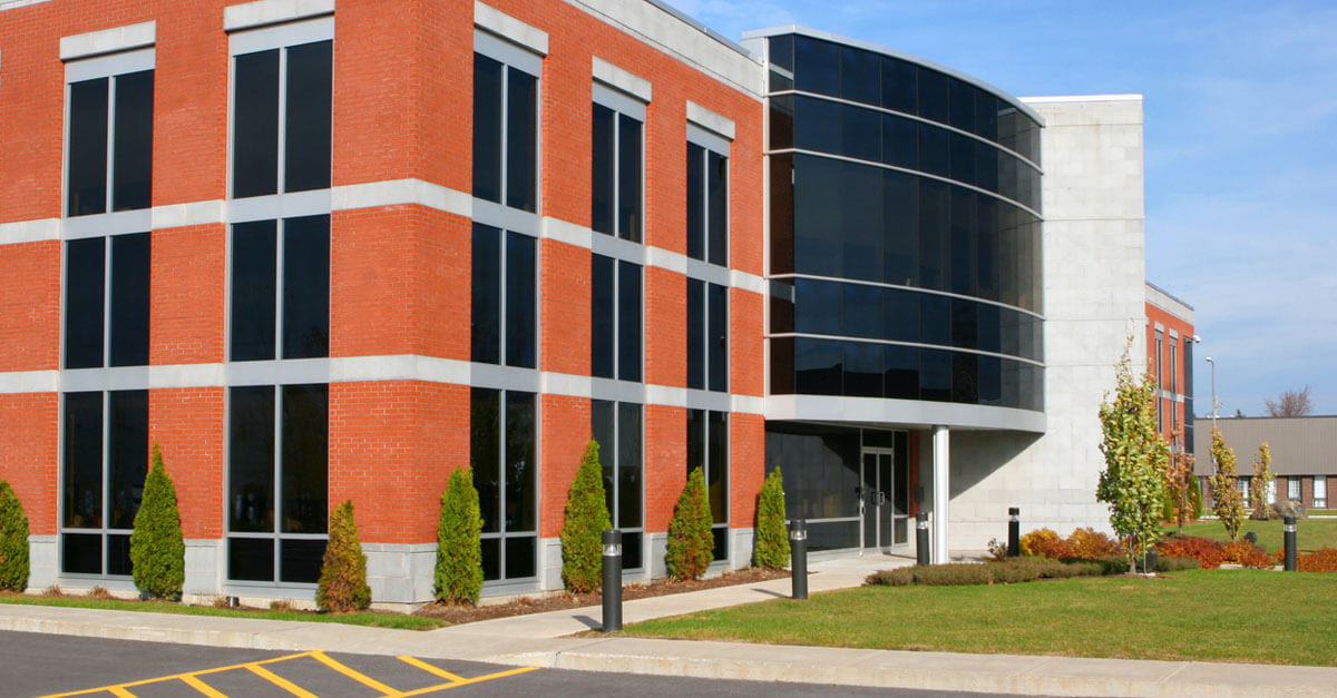 Modernes Hochschulgebäude